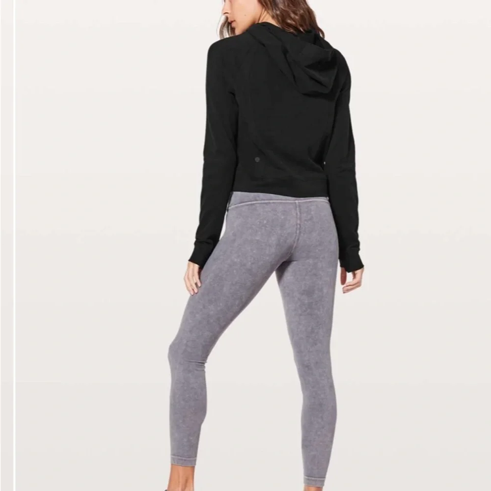 🍋🍋Lululemon Nice & Natural Popover Black size 6 guc